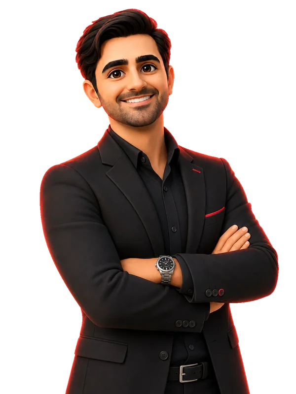 شخصیت کارتونی طراح سایت پزشکی محتوانگار