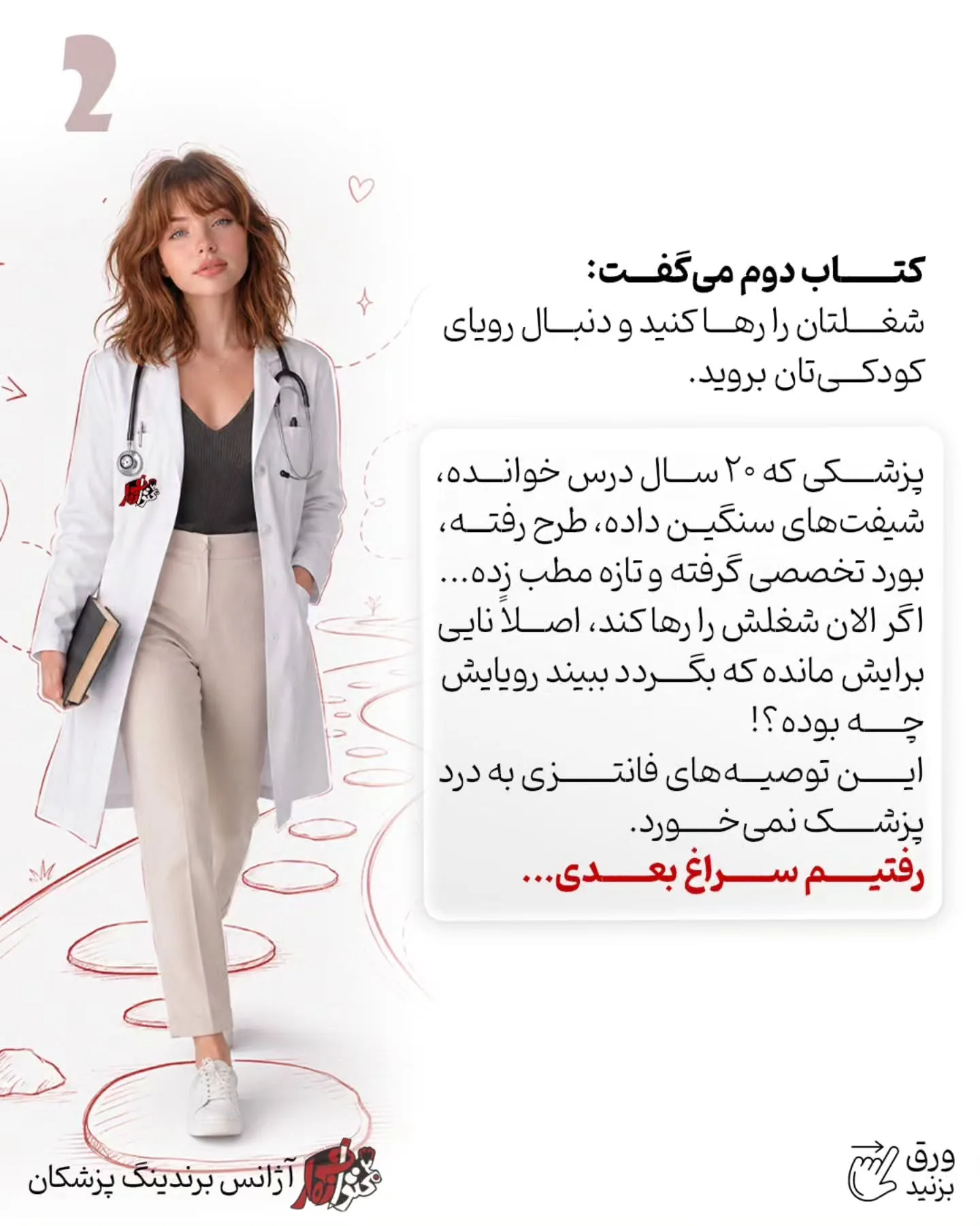 باید ببینیم بیمار واقعی چطور پزشک انتخاب می‌کند، چه چیزی اعتمادش را می‌سازد، چرا تماس می‌گیرد اما…؛ اسلاید 3 از 8