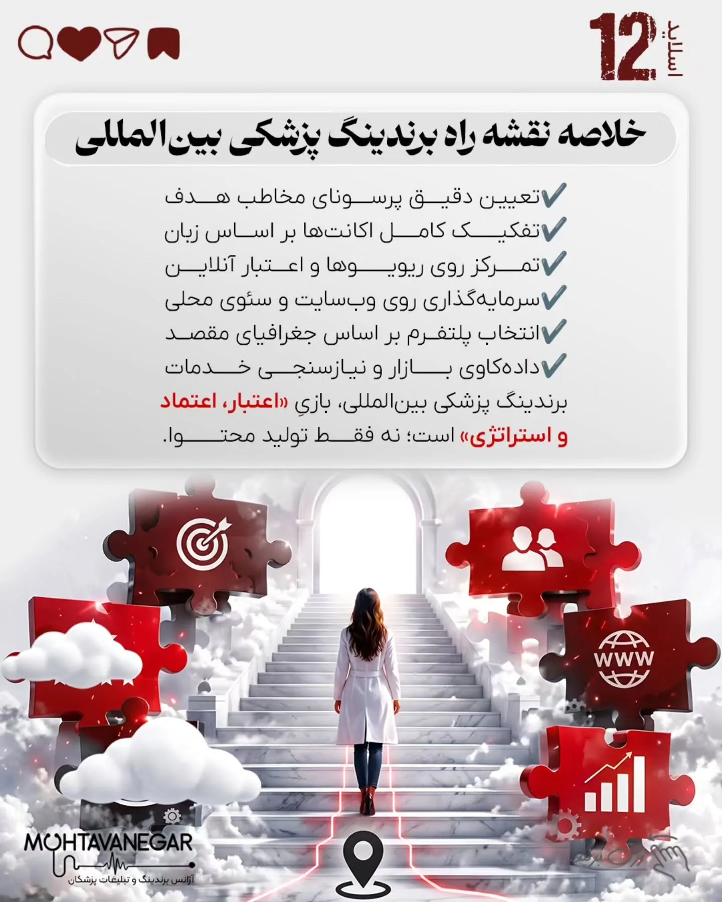 بسیاری از پزشکان و جراحان ایرانی، با وجود دانش، مهارت و رزومه قوی، پس از مهاجرت یا ورود به مارکت…؛ اسلاید 13 از 15