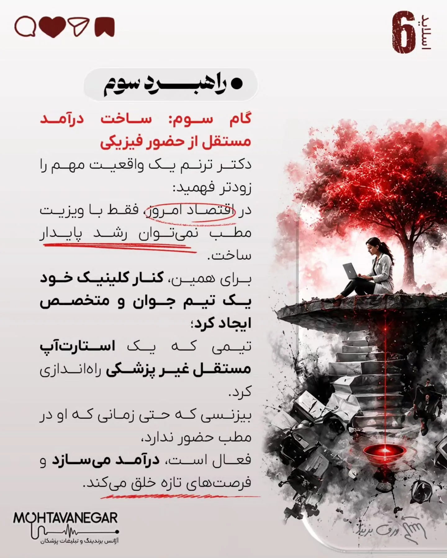 واقعیت تلخ این است که مشکل اصلی کلینیک‌های شلوغ، کمبود دانش پزشکی نیست؛ بلکه تله‌ای پنهان به نام…؛ اسلاید 7 از 11