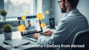 درآمد دلاری پزشکان 