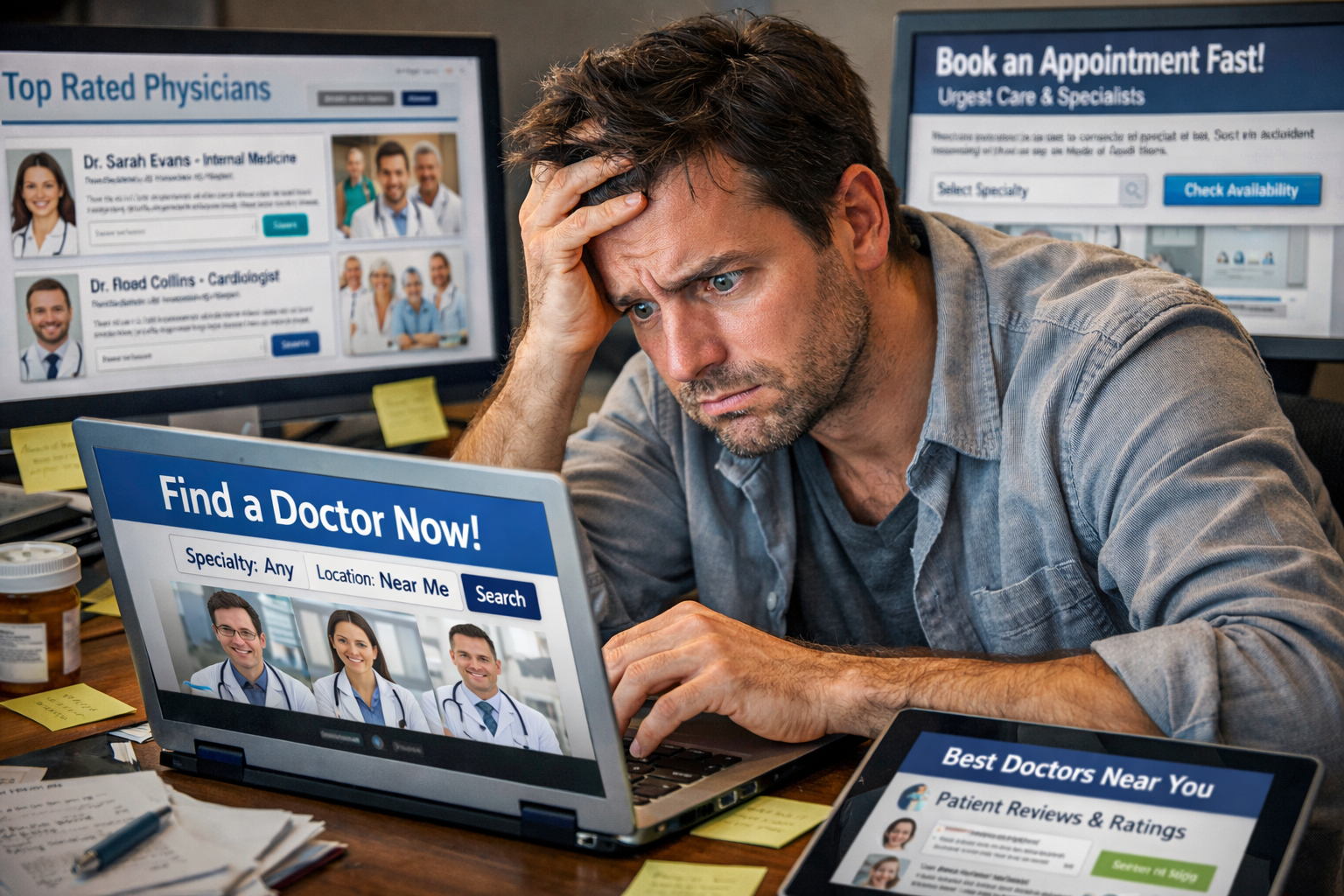 طراحی سایت نوبت دهی پزشکی