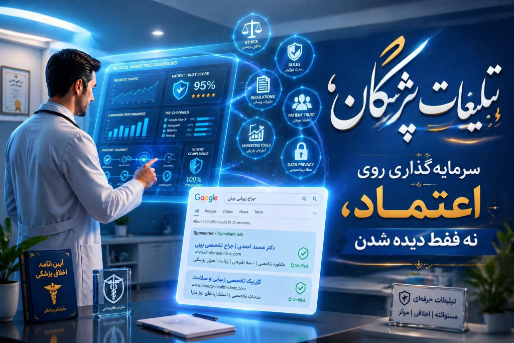 تبلیغات حرفه‌ای پزشکان