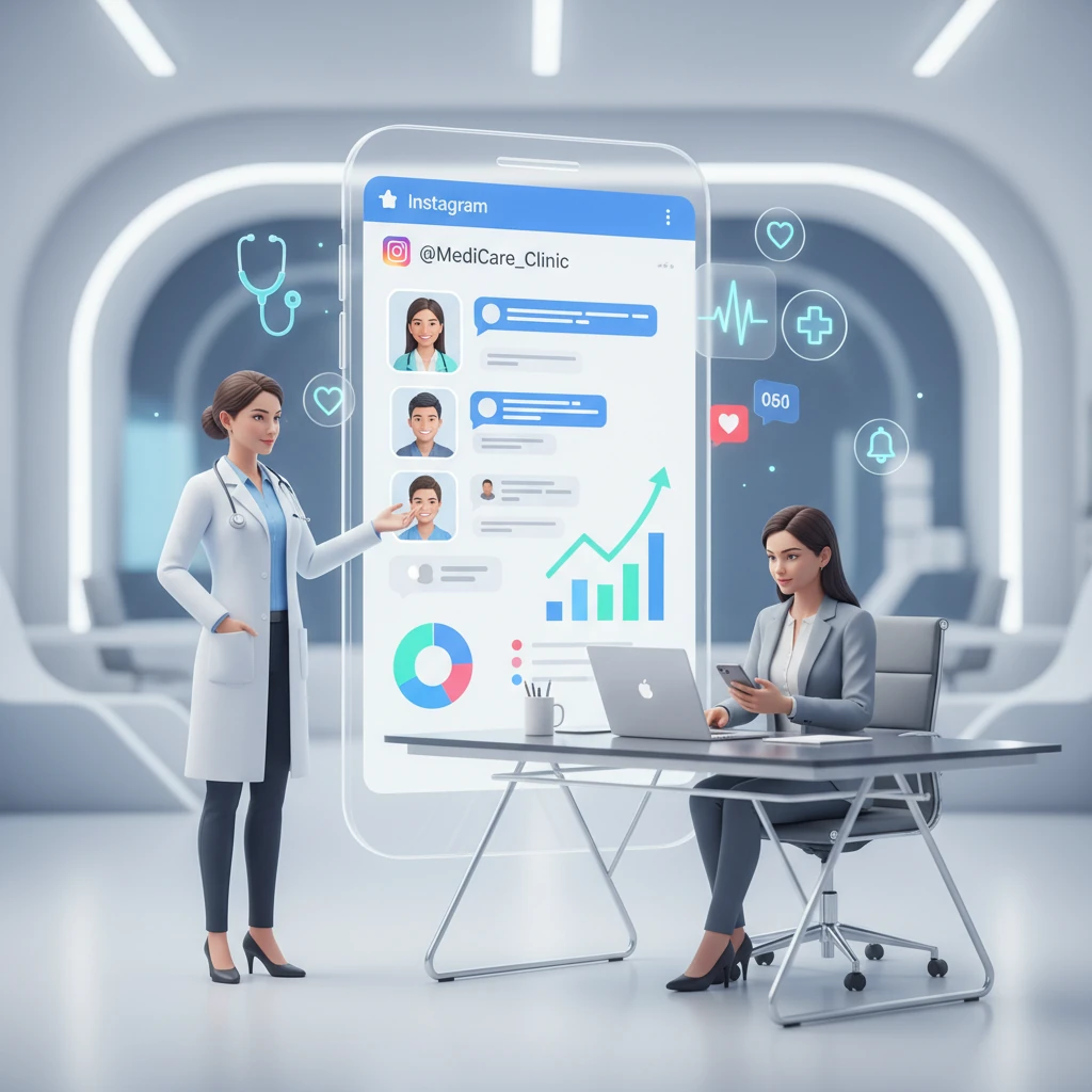 جذب بیمار از اینستاگرام