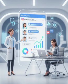 جذب بیمار از اینستاگرام